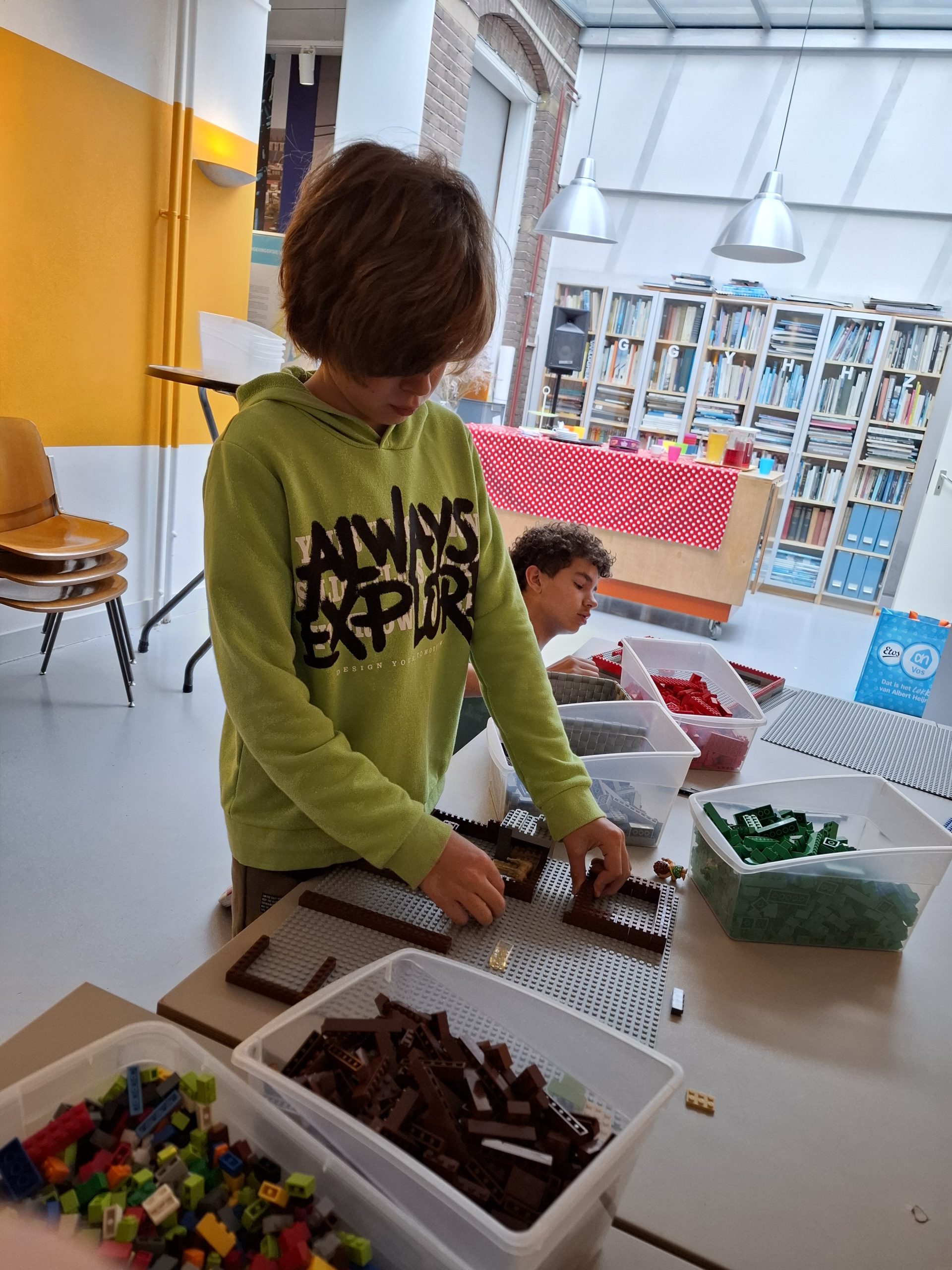 Bezoek aan het architectenbureau