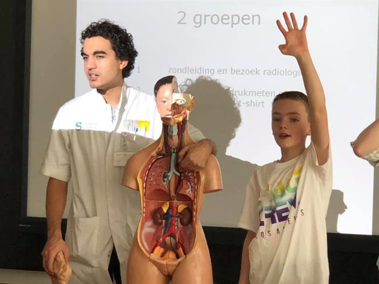 Gastles van Kinderuniversiteit Haarlem in het Spaarne Gasthuis